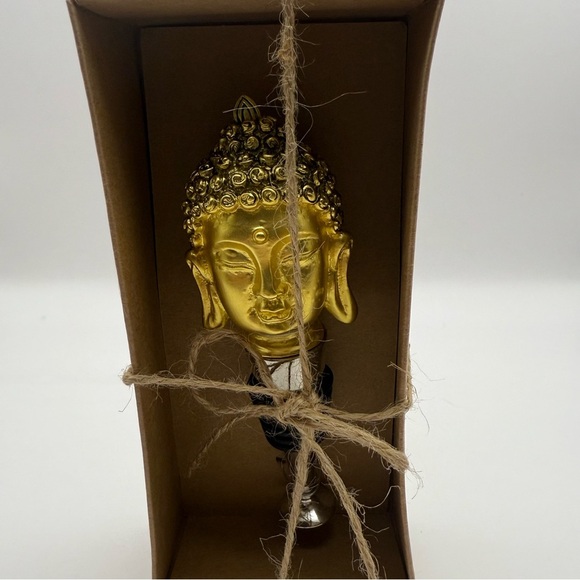 Wine Bottle Stopper And Wine Charms Buddha Shakyamuni Statue Beverage Wine Cork - Picture 2 of 13